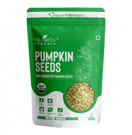 Neuherbs organic Pumpkin Seeds Raw Unroasted Pumpkin Seeds  Pack  200 grams